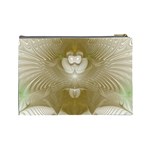 Fractal Background Pattern Creative Cosmetic Bag (Large) Back