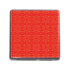 Chinese Background Red Memory Card Reader (square 5 Slot)