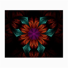 Fractal Flower Fantasy Floral Small Glasses Cloth (2 Sides) by Wegoenart