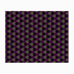 Wallpaper Floral Pattern Purple Small Glasses Cloth (2 Sides) by Wegoenart