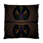 Fractal Abstract Background Pattern Standard Cushion Case (Two Sides) Back