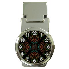 Fractal Fantasy Design Texture Money Clip Watches