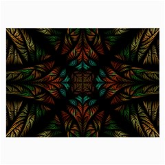 Fractal Fantasy Design Texture Large Glasses Cloth