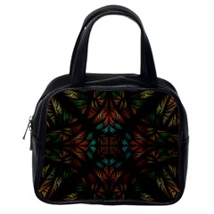 Fractal Fantasy Design Texture Classic Handbag (One Side)