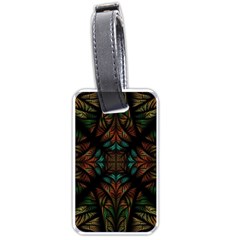 Fractal Fantasy Design Texture Luggage Tag (one side)