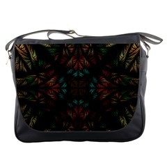 Fractal Fantasy Design Texture Messenger Bag