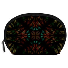 Fractal Fantasy Design Texture Accessory Pouch (Large)