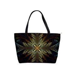 Fractal Art Abstract Pattern Classic Shoulder Handbag by Wegoenart