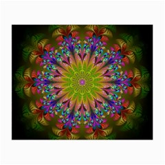 Fractal Abstract Background Pattern Small Glasses Cloth (2 Sides) by Wegoenart