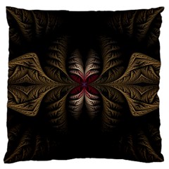 Fractal Abstract Design Mystical Large Cushion Case (two Sides)