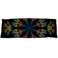 Fractal Flower Fantasy Floral Body Pillow Case Dakimakura (two Sides) by Wegoenart