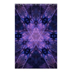 Fractal Symbol Pattern Design Shower Curtain 48  X 72  (small)  by Wegoenart