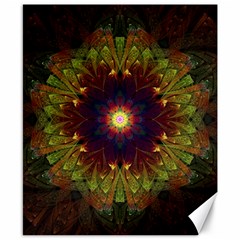 Art Abstract Fractal Pattern Canvas 8  X 10  by Wegoenart