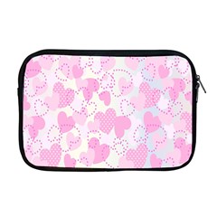 Valentine Background Hearts Bokeh Apple Macbook Pro 17  Zipper Case