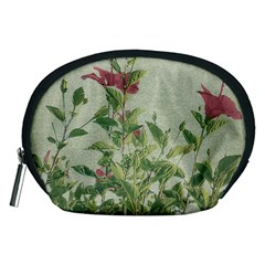 Botanical Vintage Style Motif Artwork 2 Accessory Pouch (medium) by dflcprintsclothing