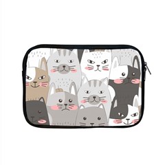 Cute Cats Seamless Pattern Apple Macbook Pro 15  Zipper Case by Wegoenart