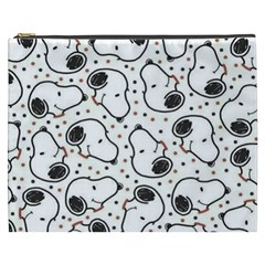 Dog Pattern Cosmetic Bag (xxxl) by Wegoenart