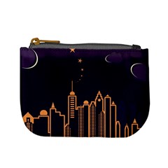 Skyscraper Town Urban Towers Mini Coin Purse