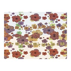 Multicolored Floral Collage Print Double Sided Flano Blanket (mini)  by dflcprintsclothing