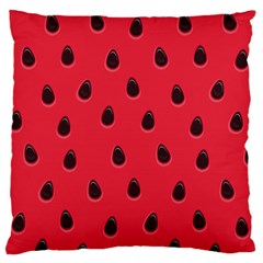 Seamless Watermelon Surface Texture Large Cushion Case (two Sides) by Nexatart