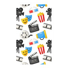 Cinema Icons Pattern Seamless Signs Symbols Collection Icon Memory Card Reader (Rectangular)