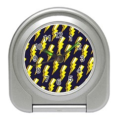 Pop Art Pattern Travel Alarm Clock