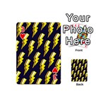 Pop Art Pattern Playing Cards 54 Designs (Mini) Front - Heart3