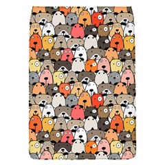 Cute Dog Seamless Pattern Background Removable Flap Cover (s) by Nexatart