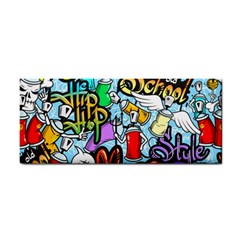 Graffiti Characters Seamless Patternm Hand Towel