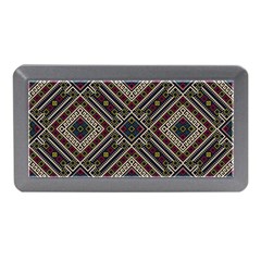 Zentangle Style Geometric Ornament Pattern Memory Card Reader (mini) by Nexatart