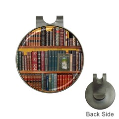 Books Library Bookshelf Bookshop Hat Clips With Golf Markers