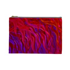 Background Texture Pattern Cosmetic Bag (large)