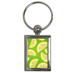 Lemon Fruit Healthy Fruits Food Key Chain (Rectangle)