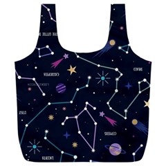 Space Wallpapers Full Print Recycle Bag (xxl)