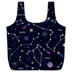 Space Wallpapers Full Print Recycle Bag (xxxl)