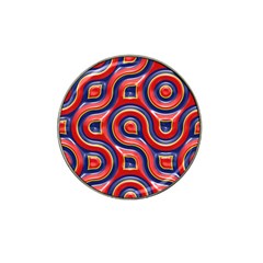Pattern Curve Design Hat Clip Ball Marker (10 pack)