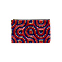Pattern Curve Design Cosmetic Bag (Small)