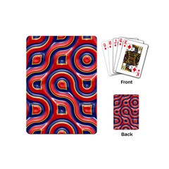 Pattern Curve Design Playing Cards Single Design (Mini)