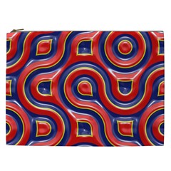 Pattern Curve Design Cosmetic Bag (XXL)