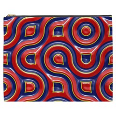 Pattern Curve Design Cosmetic Bag (XXXL)
