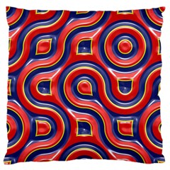 Pattern Curve Design Standard Flano Cushion Case (Two Sides)