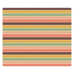 Vintage Stripes Lines Background Double Sided Flano Blanket (small)  by Nexatart