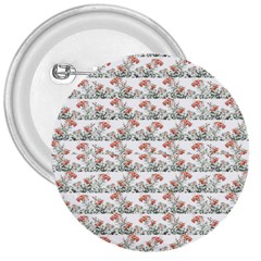 Photo Illustration Floral Motif Striped Design 3  Buttons by dflcprintsclothing