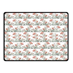 Photo Illustration Floral Motif Striped Design Fleece Blanket (small) by dflcprintsclothing