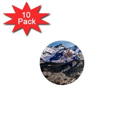 El Chalten Landcape Andes Patagonian Mountains, Agentina 1  Mini Magnet (10 Pack)  by dflcprintsclothing