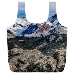 El Chalten Landcape Andes Patagonian Mountains, Agentina Full Print Recycle Bag (xl) by dflcprintsclothing