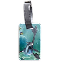 Awesome Seadragon Luggage Tag (one Side) by FantasyWorld7