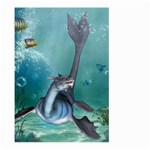 Awesome Seadragon Large Garden Flag (Two Sides) Back