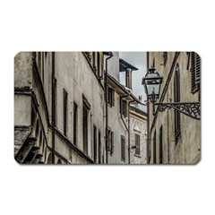 Houses At Historic Center Of Florence, Italy Magnet (rectangular) by dflcprintsclothing