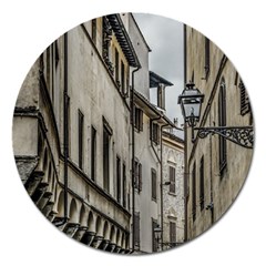 Houses At Historic Center Of Florence, Italy Magnet 5  (round) by dflcprintsclothing